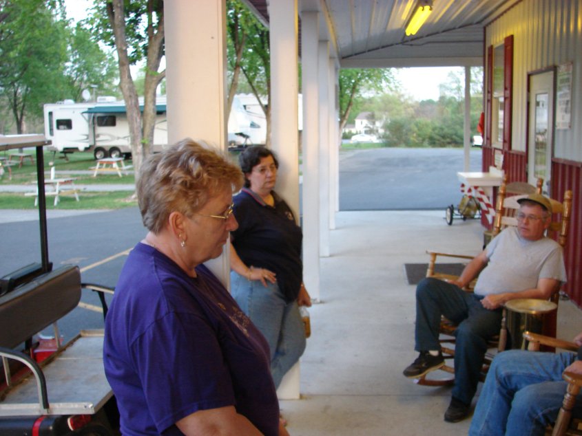 front porch gathering